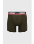 Levi's Boxerky (3-pak) pánské zelená barva - Pepit.cz