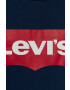 Levi's Dětská mikina tmavomodrá barva s potiskem - Pepit.cz