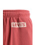 Levi's Dětské tepláky růžová barva s potiskem - Pepit.cz