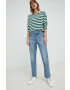 Levi's Džíny 501 Original Cropped dámské high waist - Pepit.cz