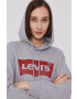 Levi's Mikina dámská šedá barva s potiskem 18487.0020-Greys - Pepit.cz