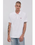 Levi's Polo tričko pánské bílá barva hladké 35883.0003-Neutrals - Pepit.cz