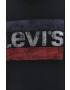 Levi's Tričko pánské černá barva s potiskem 39636.0050-Blacks - Pepit.cz