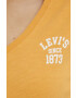 Levi's Bavlněné tričko oranžová barva - Pepit.cz