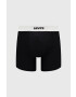 Levi's Boxerky 2-pack pánské černá barva - Pepit.cz