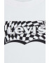 Levi's Dětské bavlněné tričko bílá barva s potiskem - Pepit.cz