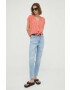 Levi's Džíny HIGH WAISTED MOM JEAN dámské high waist - Pepit.cz