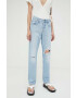 Levi's Džíny MIDDY STRAIGHT dámské medium waist - Pepit.cz