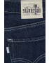 Levi's Džíny SILVERTAB LOW BAGGY CROP dámské tmavomodrá barva - Pepit.cz