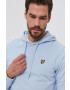 Lyle & Scott Bavlněná mikina pánská hladká - Pepit.cz