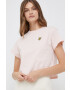 Lyle & Scott Bavlněné tričko zelená barva s potiskem - Pepit.cz