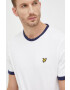 Lyle & Scott Košile zelená barva regular s límečkem button-down - Pepit.cz