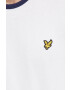 Lyle & Scott Košile zelená barva regular s límečkem button-down - Pepit.cz