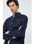 Lyle & Scott Košile tmavomodrá barva regular s límečkem button-down - Pepit.cz