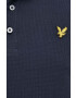 Lyle & Scott Polo tričko tmavomodrá barva s aplikací - Pepit.cz