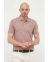 Lyle & Scott Polo tričko růžová barva - Pepit.cz