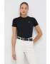 Lyle & Scott Tričko černá barva - Pepit.cz