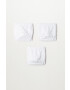 Mango Kids Dětské slipy Slsolid 116-140 cm (3-pack) - Pepit.cz