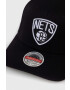 Mitchell&Ness Čepice s vlněnou směsí Brooklyn Nets černá barva s aplikací - Pepit.cz