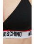 Moschino Underwear Podprsenka černá barva - Pepit.cz