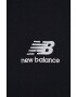 New Balance Bavlněné tričko UT21503BK černá barva hladký UT21503BK-BK - Pepit.cz