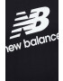 New Balance Bavlněné tričko černá barva MT31541BK-1BK - Pepit.cz