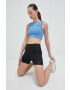 New Balance Běžecké šortky Q Speed černá barva high waist - Pepit.cz