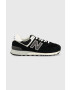 New Balance Kožené sneakers boty U574bk2 černá barva U574BK2-BK2 - Pepit.cz