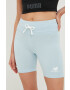 New Balance Kraťasy dámské hladké high waist WS21550MGF-MGF - Pepit.cz