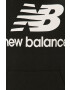 New Balance Mikina dámská černá barva s potiskem WT21559BK-BK - Pepit.cz