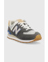 New Balance Semišové sneakers boty U574ss2 šedá barva U574SS2-SS2 - Pepit.cz