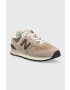 New Balance Sneakers boty U574kl2 šedá barva U574KL2-KL2 - Pepit.cz