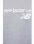 New Balance Tričko WT03805AG dámské šedá barva - Pepit.cz