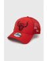 New Era Kšiltovka červená barva s aplikací CHICAGO BULLS 60298608.FDR-FDR - Pepit.cz