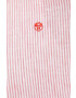 North Sails Plátěná košile růžová barva regular s límečkem button-down - Pepit.cz