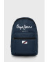 Pepe Jeans Batoh London Backpack tmavomodrá barva velký s potiskem - Pepit.cz