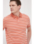 Pepe Jeans Bavlněné polo tričko Pepe Stripes oranžová barva - Pepit.cz