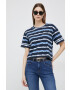 Pepe Jeans Bavlněné tričko Martha Stripes - Pepit.cz