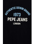 Pepe Jeans Dětská bavlněná mikina tmavomodrá barva s potiskem - Pepit.cz