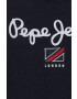 Pepe Jeans Dětský bavlněný svetr tmavomodrá barva lehký - Pepit.cz