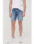 Pepe Jeans Džínové šortky Hatch Short pánské tmavomodrá barva - Pepit.cz