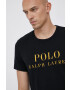 Polo Ralph Lauren Bavlněné pyžamo vínová barva vzorované - Pepit.cz