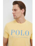 Polo Ralph Lauren Bavlněné tričko tmavomodrá barva - Pepit.cz