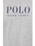 Polo Ralph Lauren Bavlněné tričko s dlouhým rukávem šedá barva melanžový - Pepit.cz