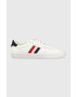 Polo Ralph Lauren Kožené sneakers boty Court VLC béžová barva 816861064001 - Pepit.cz