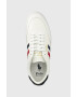 Polo Ralph Lauren Kožené sneakers boty Court VLC béžová barva 816861064001 - Pepit.cz