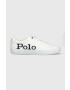 Polo Ralph Lauren Kožené sneakers boty Longwood bílá barva 816892341001 - Pepit.cz