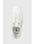 Polo Ralph Lauren Kožené sneakers boty Longwood bílá barva 816892341001 - Pepit.cz