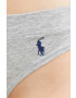 Polo Ralph Lauren Tanga šedá barva - Pepit.cz