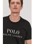 Polo Ralph Lauren Tričko pánské černá barva s potiskem - Pepit.cz